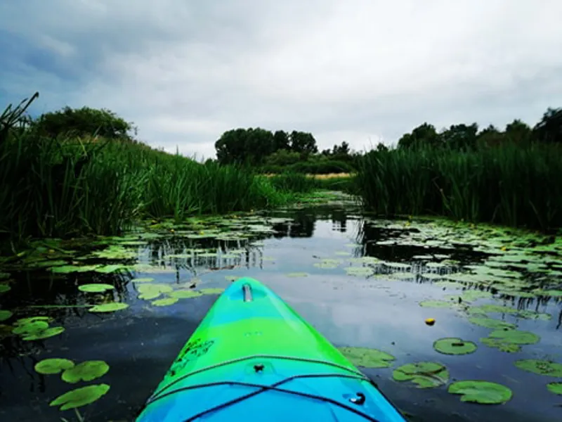 2023 Pyranha Fusion 2 Small Cross Over Kayak in Smoking Gecko-2